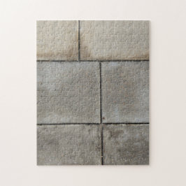 Puzzle Geometría Urbana: Líneas Lavadas por la Lluvia en 