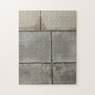 Puzzle Geometría Urbana: Líneas Lavadas por la Lluvia en