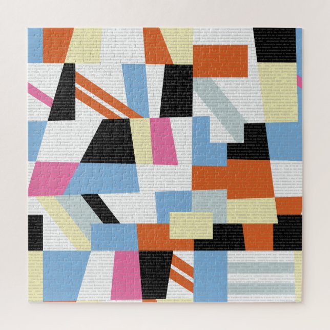 Puzzle Geometric creativa: diseño de patrones de longitud (Vertical)