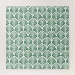 Puzzle Geométrica clásica: estilo Art Deco sin foco
