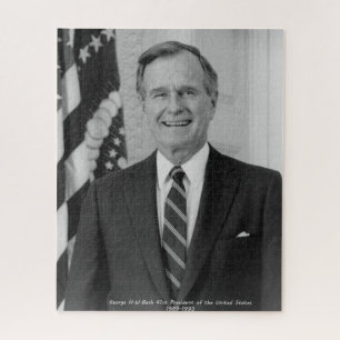 Puzzle George H.W. Bush Presidente de los Estados Unidos