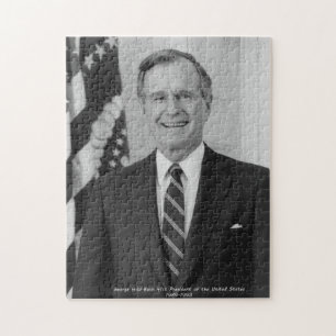 Puzzle George H.W. Bush Presidente de los Estados Unidos