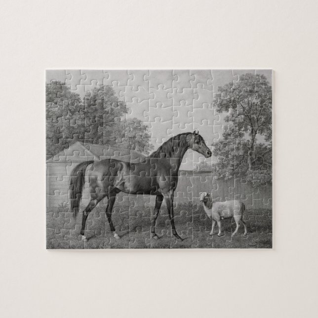Puzzle George Stubbs el | Dungannon, grabado por George (Horizontal)