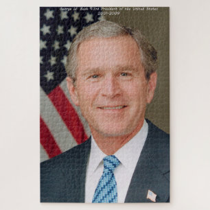 Puzzle George W. Bush 43º Presidente de los Estados Unido
