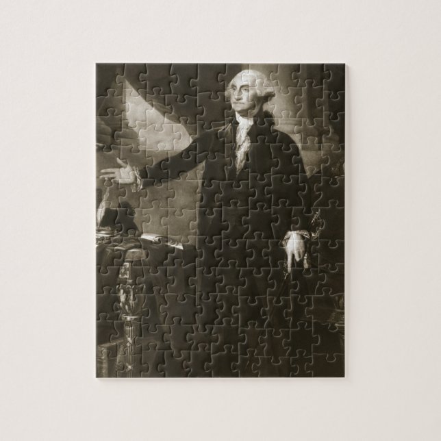 Puzzle George Washington, 1r presidente del Sta unido (Vertical)