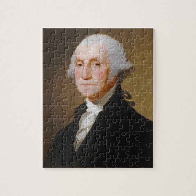 Puzzle George Washington, c.1821 (aceite en lona) (Vertical)