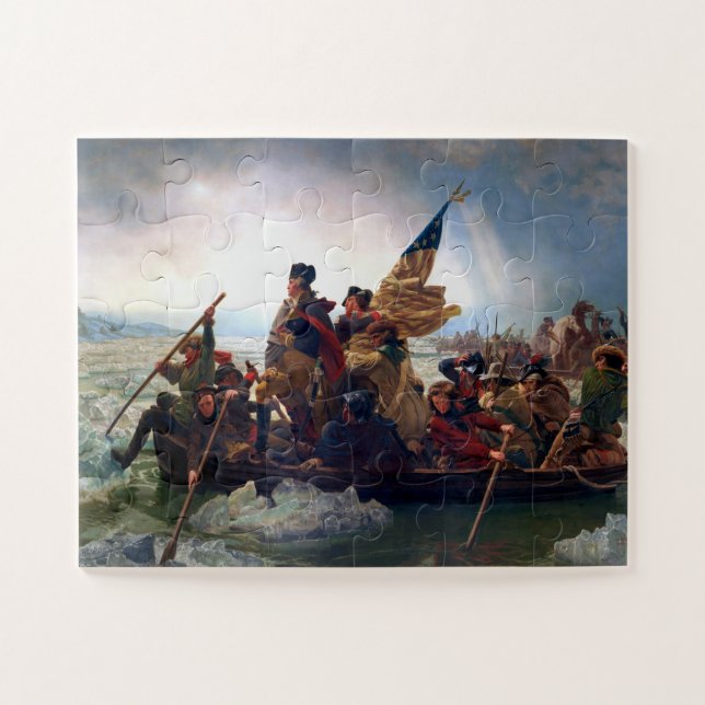 Puzzle George Washington Cruzando El Delaware (Horizontal)
