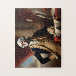 Puzzle George Washington Patriotic History Buff Gift