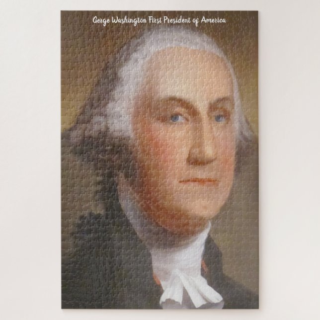 Puzzle George Washington, primer presidente de América. J (Vertical)
