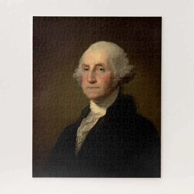 Puzzle George Washington Primer presidente norteamericano (Vertical)