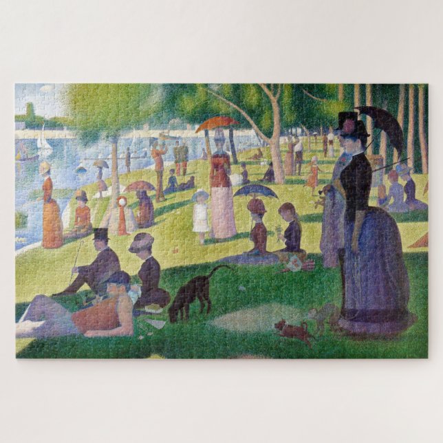 Puzzle Georges Seurat - Domingo en La Grande Jatte (Horizontal)