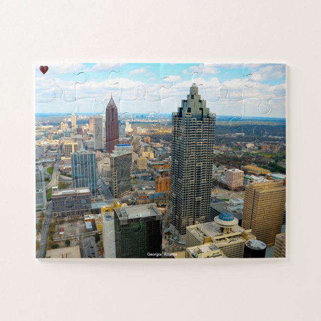 Puzzle Georgia Atlanta (Horizontal)