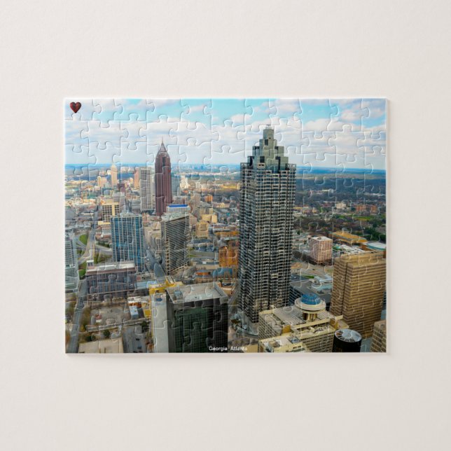 Puzzle Georgia Atlanta (Horizontal)