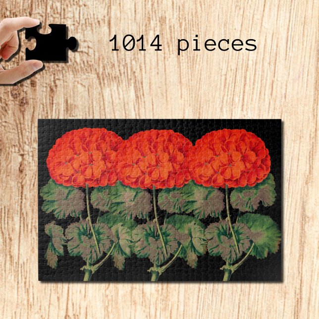 Puzzle Geranios antiguos - florales audaces (Subido por el creador)