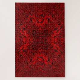 Puzzle Gerbera Roja