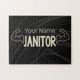 Puzzle Gerente De Instalaciones De Diseño De Janitor O Cu