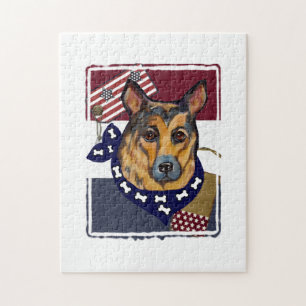 PUZZLE GERMAN SHEPHERD