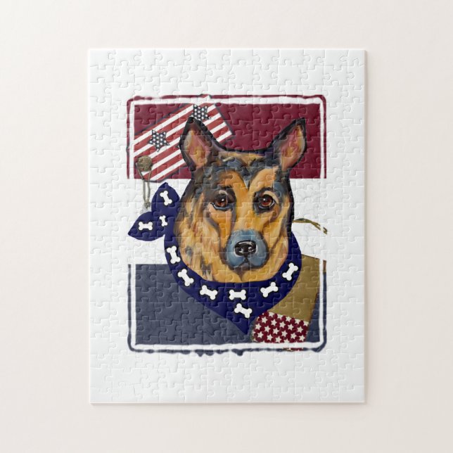 PUZZLE GERMAN SHEPHERD (Vertical)