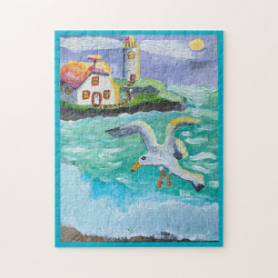 Puzzle Gertrude Gull Y El Faro