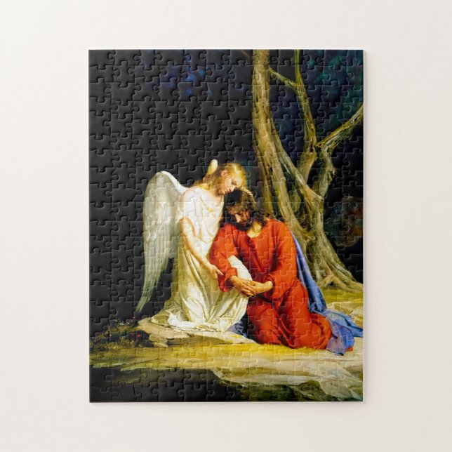 Puzzle Gethsemane por Carl Bloch (Vertical)