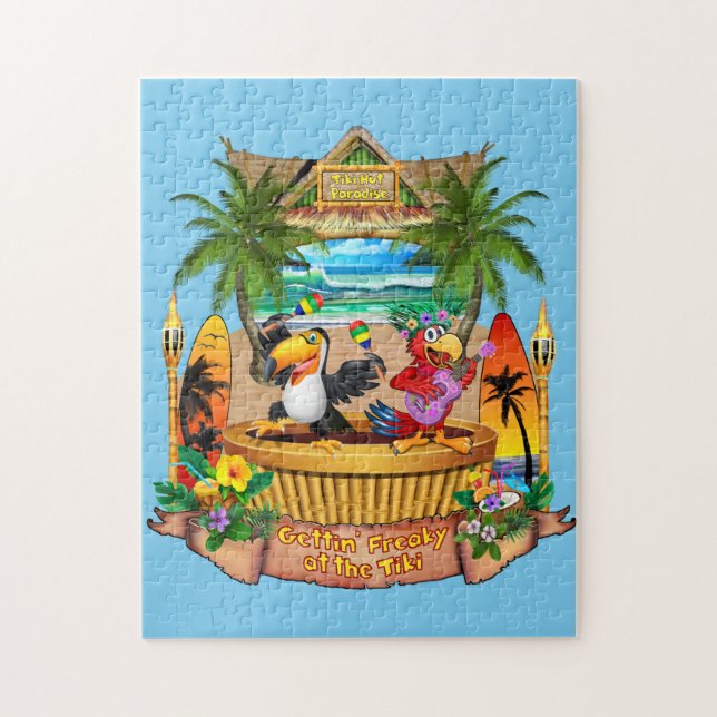 PUZZLE GETTING EXTRAÑO EN EL TIKI (Vertical)