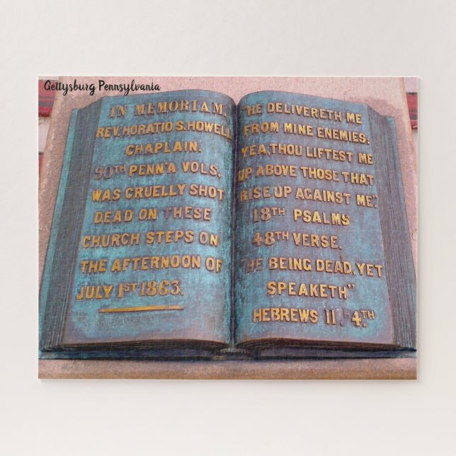 Puzzle Gettysburg Pennsylvania (Horizontal)