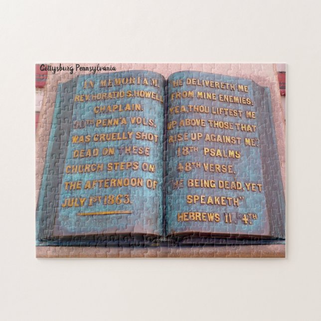 Puzzle Gettysburg Pennsylvania (Horizontal)