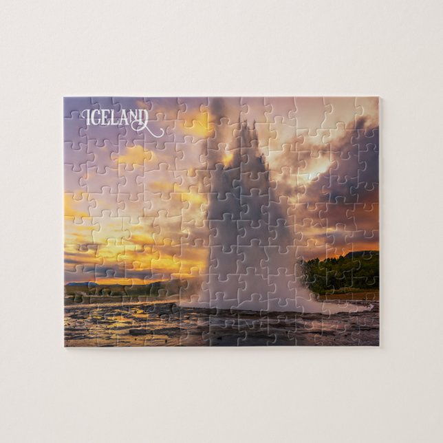 Puzzle Geyser de Islandia (Horizontal)