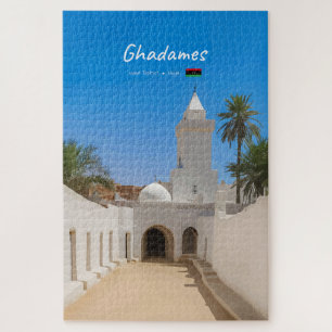 Puzzle Ghadames, Libia - Mezquita Blanca