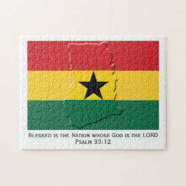 Puzzle GHANA | Nación Bendecida | BANDERA GHANESA