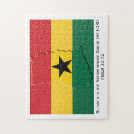 Puzzle GHANA | Nación Bendecida | BANDERA GHANESA