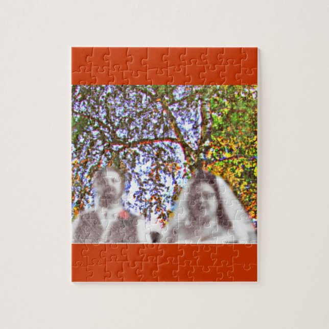 Puzzle Ghost Bride & Groom (Vertical)