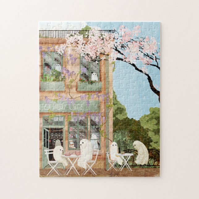 Puzzle Ghost Cafe (Vertical)