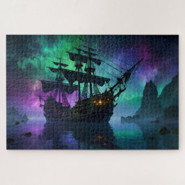 Puzzle Ghost Galleon bajo las embrujadas estrellas