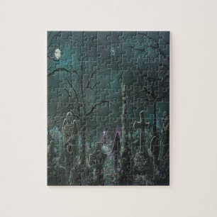 Puzzle Ghostly Graveyard