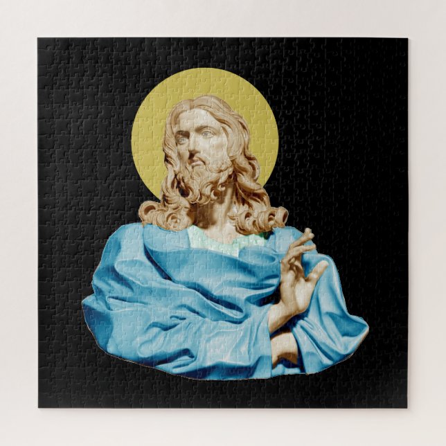 Puzzle Gian Lorenzo Bernini Busto de Cristo 1679 (Vertical)
