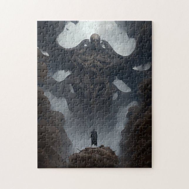 Puzzle Giant Demon Creature Oscuro Horror (Vertical)