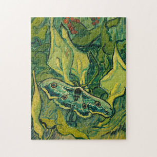 Puzzle Giant Peacock Moth, 1889 por Vincent van Gogh
