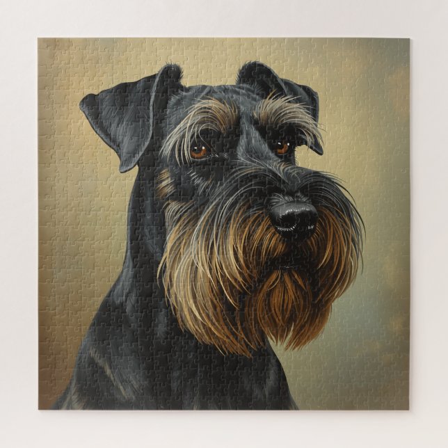 Puzzle Giant Schnauzer (Vertical)