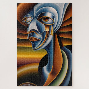 Puzzle Gigante de ojos dormidos - Ken Gage Art