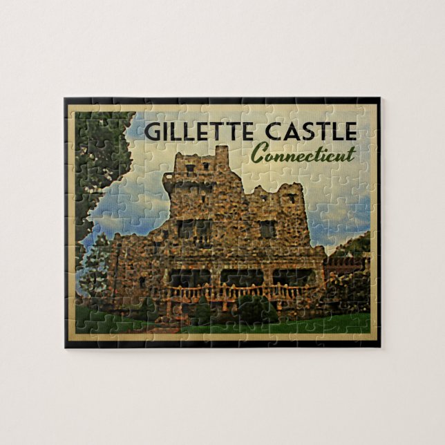 Puzzle Gillette Castle Connecticut (Horizontal)
