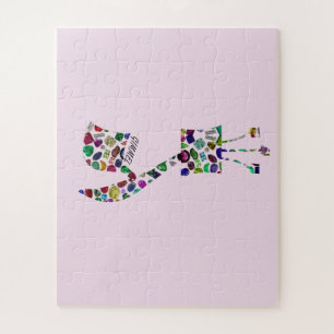 Puzzle Gimmel - Letra hebrea