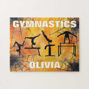 Puzzle Gimnasia Araña Espeluznante Telaraña Halloween 