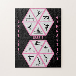 Puzzle Gimnasia Artística Personalizada Hexágono