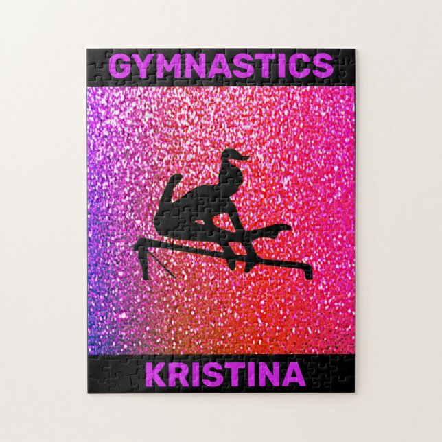 Puzzle Gimnasia esparce desparejos Chicas de bares (Vertical)
