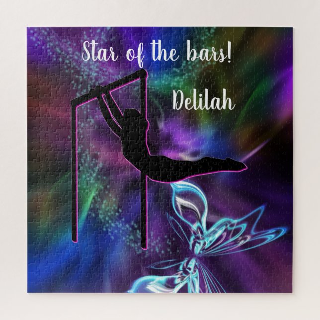 Puzzle Gimnasia Estrella de mariposa de los bares persona (Vertical)