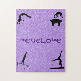 Puzzle Gimnasia Eventos Purple Sparkle