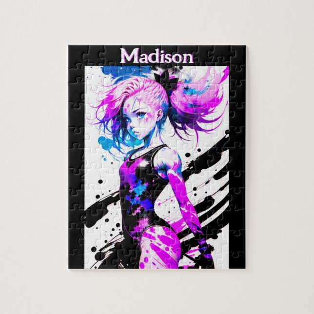 Puzzle Gimnasia Resumen Espíritu del Personalizado de gim (Vertical)