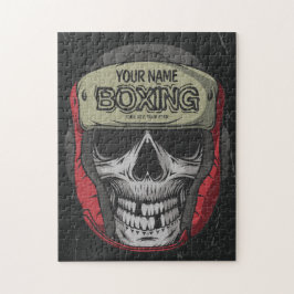Puzzle Gimnasio de Boxer Fight Club Skeleton Boxing Perso