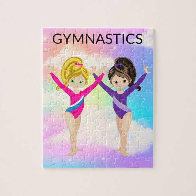 PUZZLE GIMNASTICA DE GIMNASIA DE RAINBOW (Vertical)